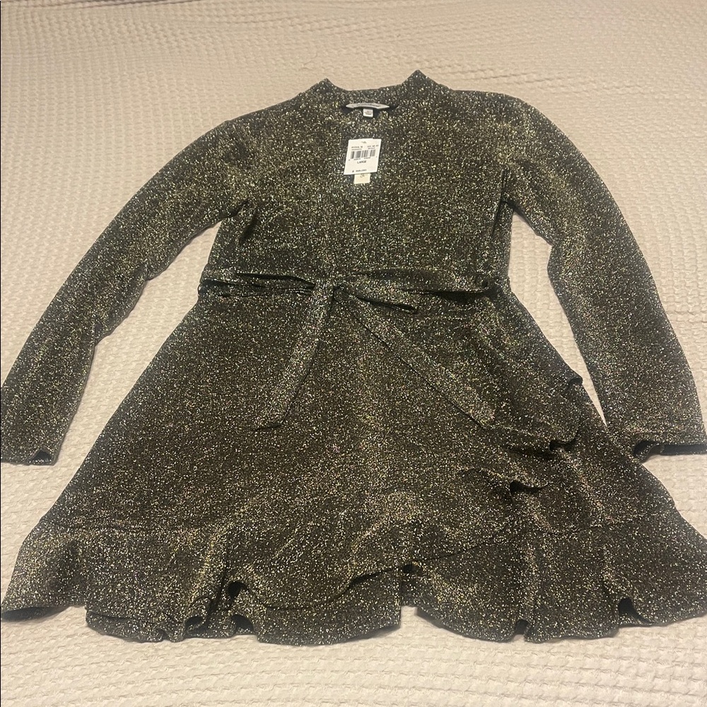 Sparkling Long Sleeve Dress